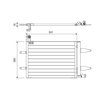 Condenseur, climatisation VALEO OEM 6Q0820411A Condenseur, climatisation VALEO OEM 6Q0820411A