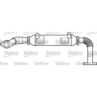 Radiateur, réaspiration des gaz d'échappement VALEO 817750 pour FIAT STILO 1.9 D Multijet - 150cv