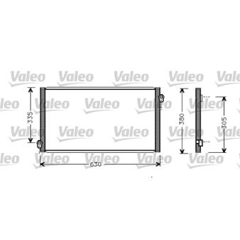 Condenseur, climatisation VALEO OEM 80100S87A00