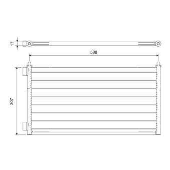 Condenseur, climatisation VALEO OEM 46821270
