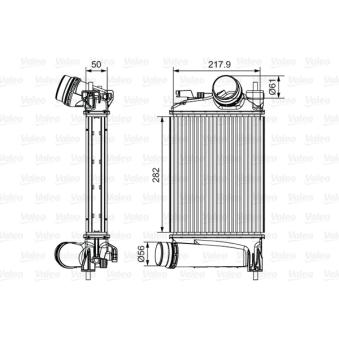 Intercooler, échangeur VALEO [818294]