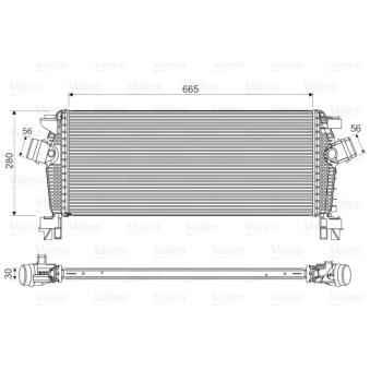 Intercooler, échangeur VALEO [818566]