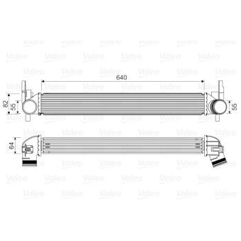 Intercooler, échangeur VALEO [818574]