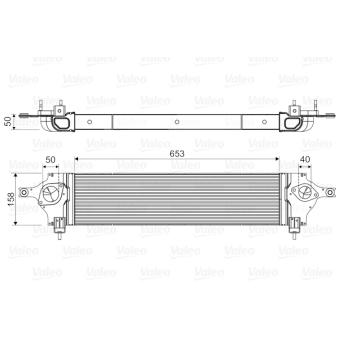 Intercooler, échangeur VALEO [818589]