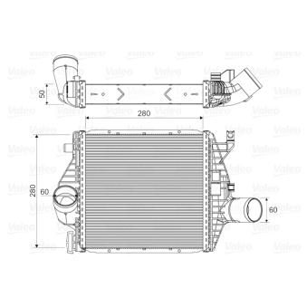 Intercooler, échangeur VALEO [818590]