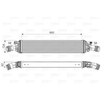 Intercooler, échangeur VALEO 818601 pour AUDI A5 2.0 TDI quattro - 170cv