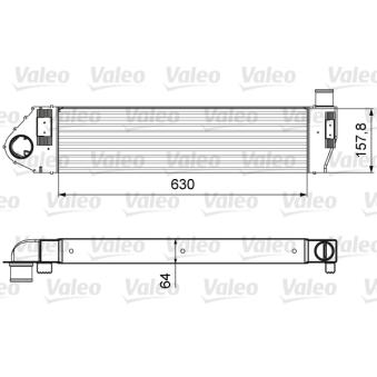 Intercooler, échangeur VALEO [818621]