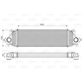 Intercooler, échangeur VALEO [818662]