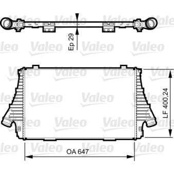 Intercooler, échangeur VALEO OEM 51749913