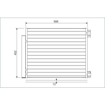 Condenseur, climatisation VALEO 822569 pour VOLKSWAGEN ARTEON 1.5 dCi 110 - 110cv