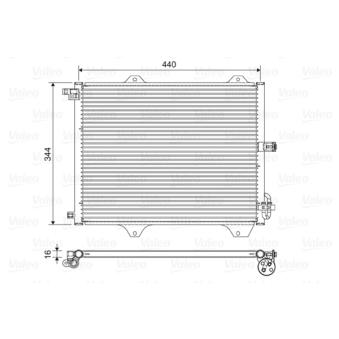 Condenseur, climatisation VALEO OEM 9531186g10 Condenseur, climatisation VALEO OEM 9531186g10