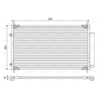 Condenseur, climatisation VALEO OEM 8846012590
