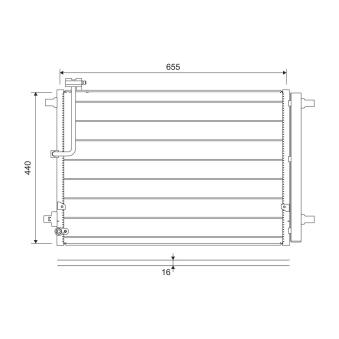 Condenseur, climatisation VALEO OEM 4H0260403E Condenseur, climatisation VALEO OEM 4H0260403E