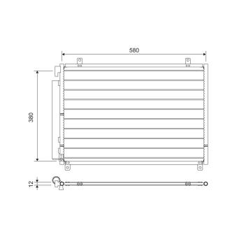 Condenseur, climatisation VALEO OEM 9531052R00