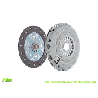 Kit d'embrayage VALEO 832700 pour FIAT DUCATO 180 Multijet 2,2 D - 179cv