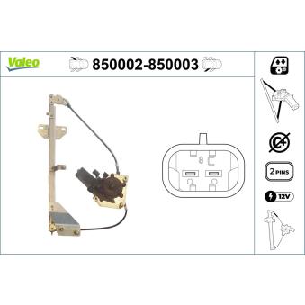 Lève-vitre VALEO [850002]