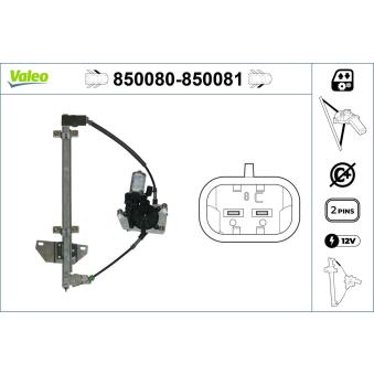 Lève-vitre VALEO OEM 807012F000 Lève-vitre VALEO OEM 807012F000