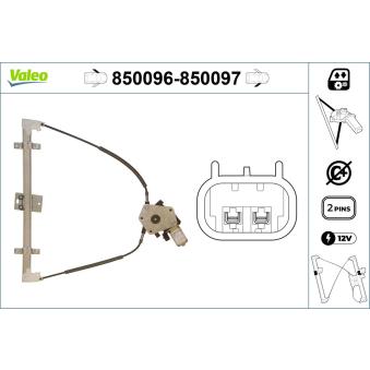 Lève-vitre VALEO OEM 1031861