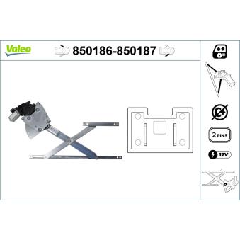 Lève-vitre VALEO [850186]
