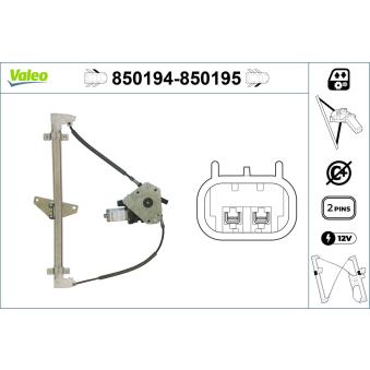 Lève-vitre VALEO OEM 8240329010