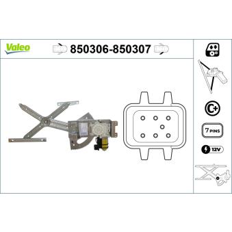 Lève-vitre VALEO OEM 5140091