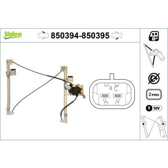 Lève-vitre VALEO OEM 6X3837461