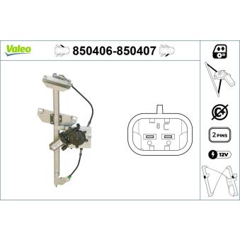 Lève-vitre VALEO OEM 6982005040GR Lève-vitre VALEO OEM 6982005040GR