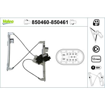 Lève-vitre VALEO OEM 6K4837401J