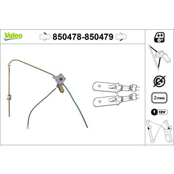 Lève-vitre VALEO OEM 99485358 Lève-vitre VALEO OEM 99485358