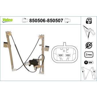 Lève-vitre VALEO OEM 1331614