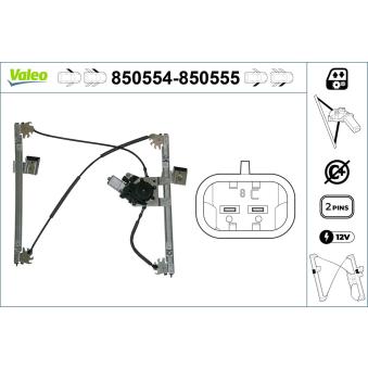 Lève-vitre VALEO OEM 1H0837461A Lève-vitre VALEO OEM 1H0837461A