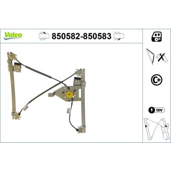 Lève-vitre VALEO OEM 1U0837461B