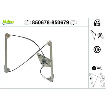 Lève-vitre VALEO OEM 4B0837461A Lève-vitre VALEO OEM 4B0837461A