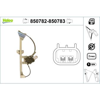 Lève-vitre VALEO OEM 6025300975