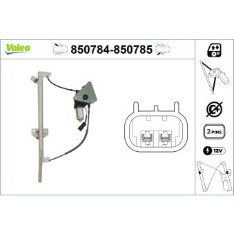 Lève-vitre VALEO OEM 6025300811 Lève-vitre VALEO OEM 6025300811