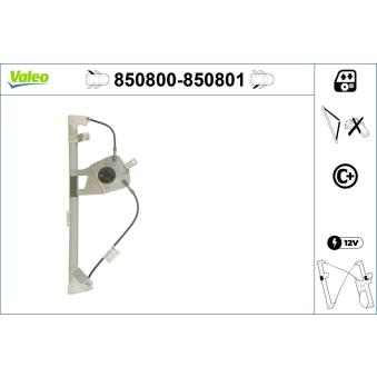 Lève-vitre VALEO [850800]