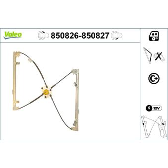 Lève-vitre VALEO [850826]