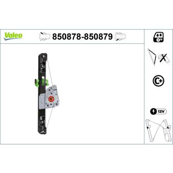 Lève-vitre VALEO OEM 51357138467