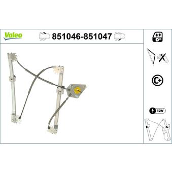 Lève-vitre VALEO OEM 6R4837461J