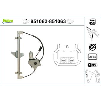 Lève-vitre VALEO OEM 807211KA0C