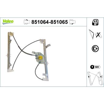 Lève-vitre VALEO OEM 20952456