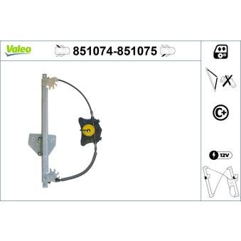 Lève-vitre VALEO [851074]