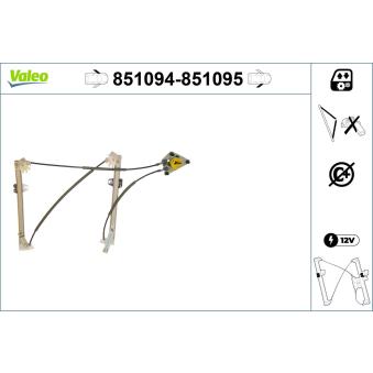 Lève-vitre VALEO OEM 8X3837461
