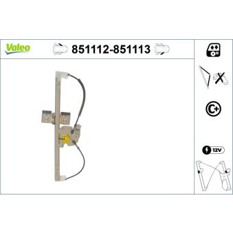 Lève-vitre VALEO OEM A1687201946