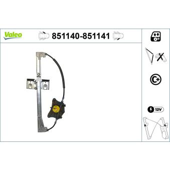 Lève-vitre VALEO OEM 5L0837461