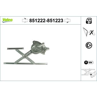 Lève-vitre VALEO [851222]