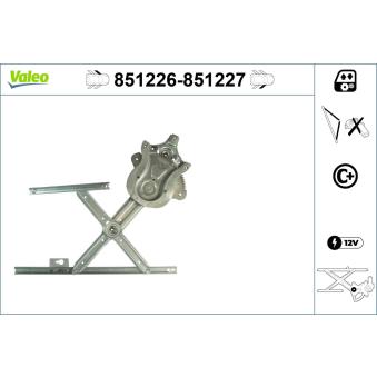 Lève-vitre VALEO OEM 72251S4N003