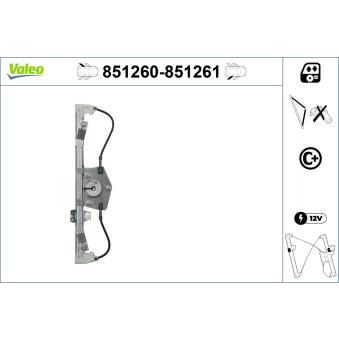 Lève-vitre VALEO OEM 51352990387