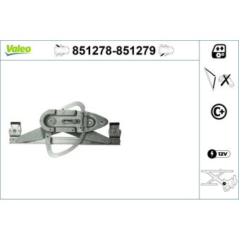 Lève-vitre VALEO OEM 1738647