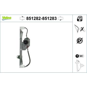 Lève-vitre VALEO [851282]